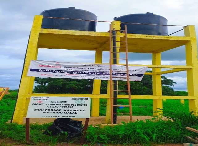 Contribució a la realització del DH a l’aigua i al sanejament a Komoti (Senegal)