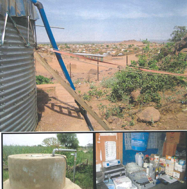 Accés a l'aigua potable per a les persones refugiades sudaneses a l'est del Txad. Any 2012.