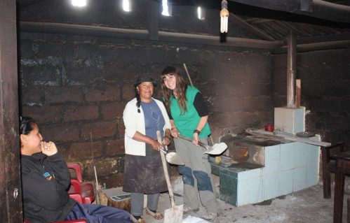 Construcció de cuines millorades a Cotopaxi, Ecuador