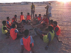 Formació i esport per al desenvolupament de la joventut  als campaments de refugiats de Tindouf