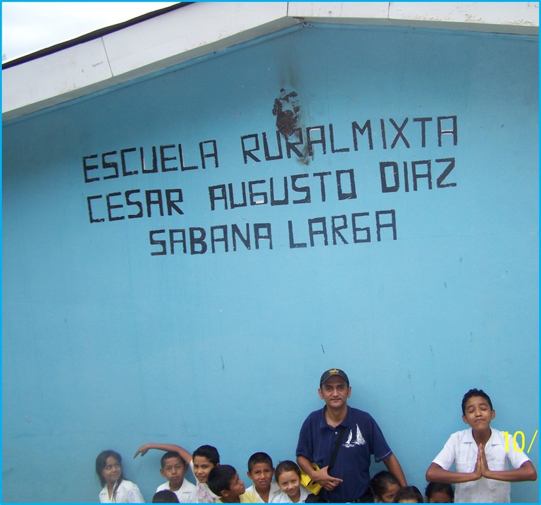 Millora de l’escola “César Augusto Díaz” , localitat del Departament de Francisco Morazán, Municipi de Sabanagrande, Aldea Sabanalarga, Tegucigalpa Hounduras