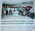 Exhibició multicultural Nigèria i Integració a Catalunya