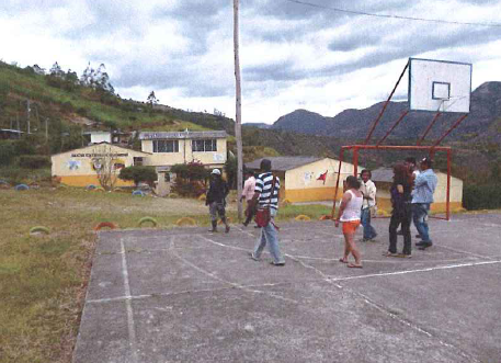 Equipament de la sala comunitària de la vereda del Alto Bomboná (Consacà-Nariño)